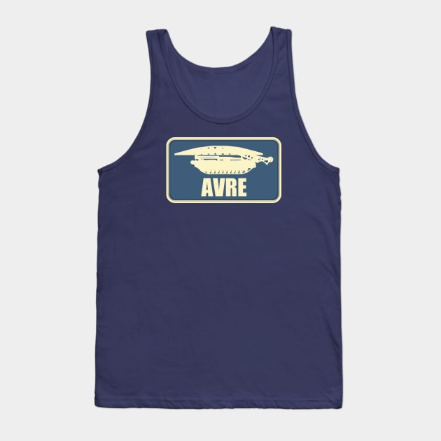 AVRE Armoured Vehicle Royal Engineers Tank Top by TCP